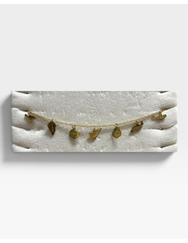 COLLAR ACERO 7 ISLAS BASICO