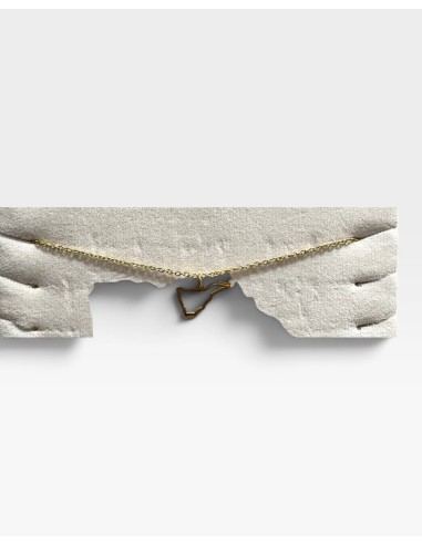 COLLAR ACERO TENERIFE SILUETA