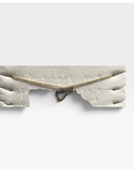 COLLAR ACERO TENERIFE SILUETA