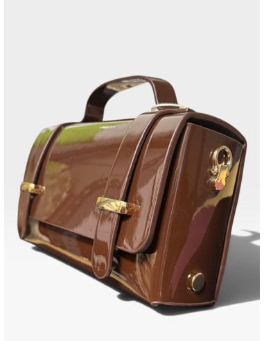 Bolso Mini Maletín Charol - Elegancia y Estilo