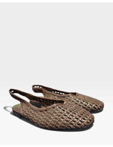 Zapato Plano Destalonado Trenzado - Comodidad y Estilo