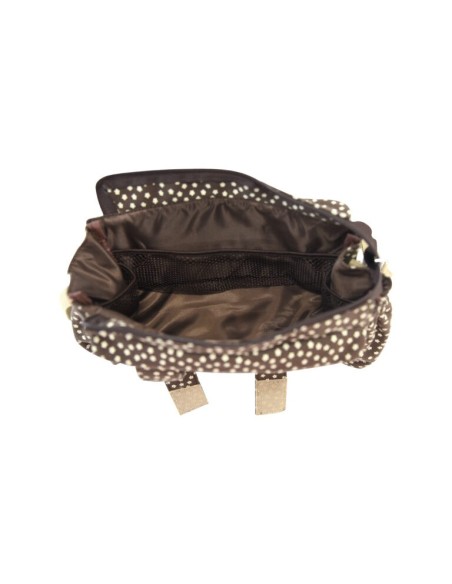 BOLSO ORGANIZADOR FLORES ALGODON