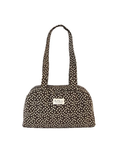 BOLSO BOWLING FLORES ALGODON