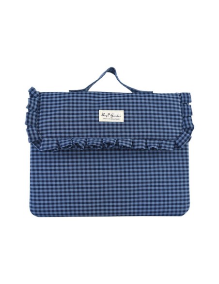 FUNDA PARA PORTATIL VICHY ALGODON