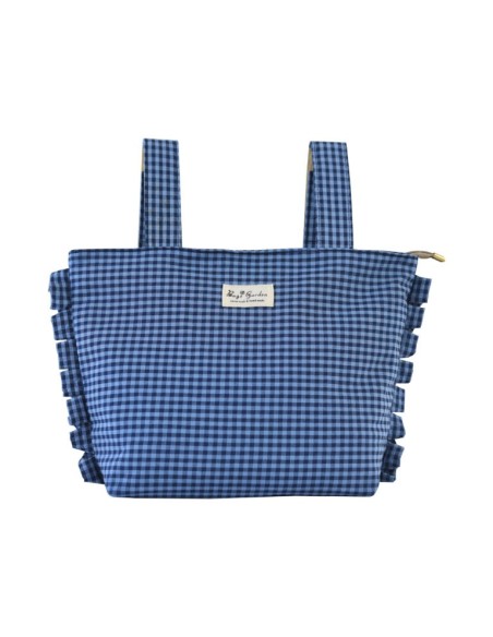 BOLSO CARRITO VICHY ALGODON