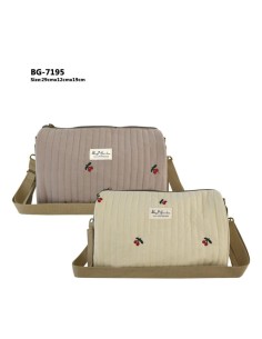 BOLSO BANDOLERA CEREZAS ALGODON