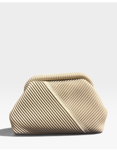BOLSO FIESTA PLISADO DIAGONAL