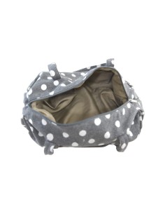 Bolso Tote de Viaje Algodón Lunares - Estilo y Funcionalidad 2