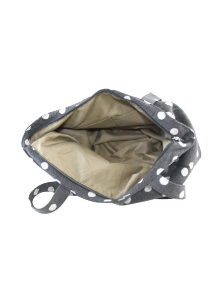 Bolso Tote de Algodón con Lunares - Colección Angel