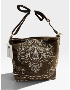 BOLSO BANDOLERA ANTE BORDADO