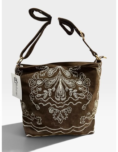 BOLSO BANDOLERA ANTE BORDADO