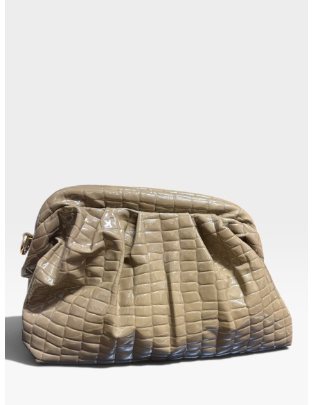 BOLSO POUCH COCODRILO PQ