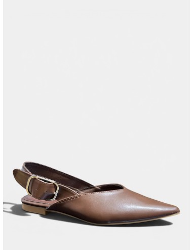 Zapato Plano Destalonado Vega Polipiel - Comodidad y Estilo