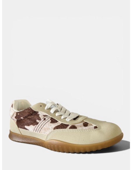 Tenis Estampado Cow - Oferta 15% | Calzado Único