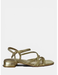 Sandalia Mini Tacón Tiras - Elegancia y Comodidad