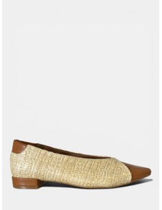 ZAPATO BICOLOR ENCAJE - OFERTA -