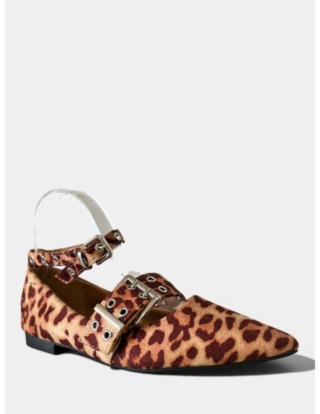Zapato Pulsera Leopardo - Calzado de Moda