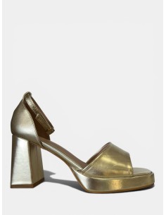 Tacón Cena Dorado - Elegancia y Estilo para Tu Look