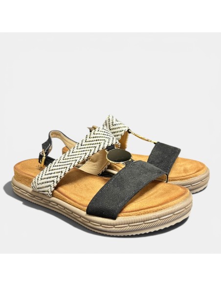 Sandalia Plana Confort Chapa - Comodidad y Estilo