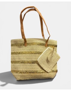 Bolso de Fibra Trenzada - Elegancia y Estilo 2
