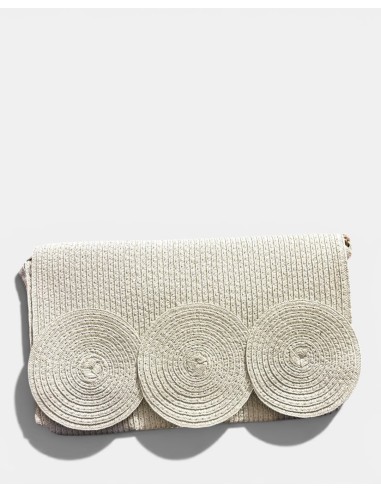 Bolso Rafia Tres Círculos - Elegancia y Estilo