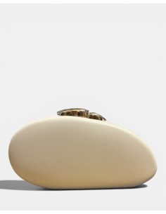 Bolso Fiesta Almendra Polipiel - Elegancia y Estilo 2