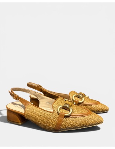 Zapato Destalonado Rafia - Estilo y Comodidad