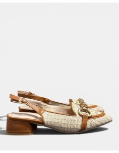Zapato Destalonado Rafia - Estilo y Comodidad