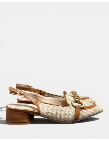 Zapato Destalonado Rafia - Estilo y Comodidad