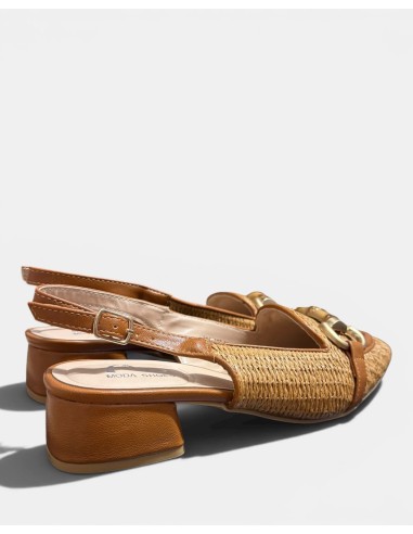 Zapato Destalonado Rafia - Estilo y Comodidad