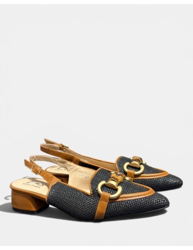 Zapato Destalonado Rafia - Estilo y Comodidad