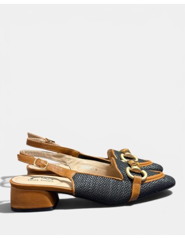 Zapato Destalonado Rafia - Estilo y Comodidad