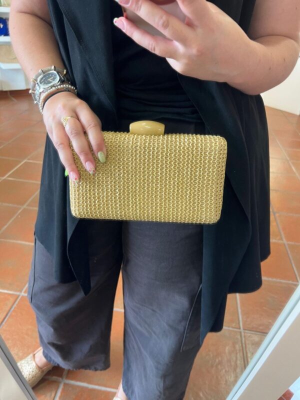 Bolso rafia fiesta - Imagen 3