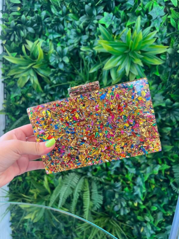 Bolso resina fiesta
