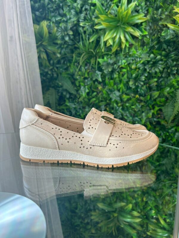 Zapato anita transpirable beige - Imagen 4