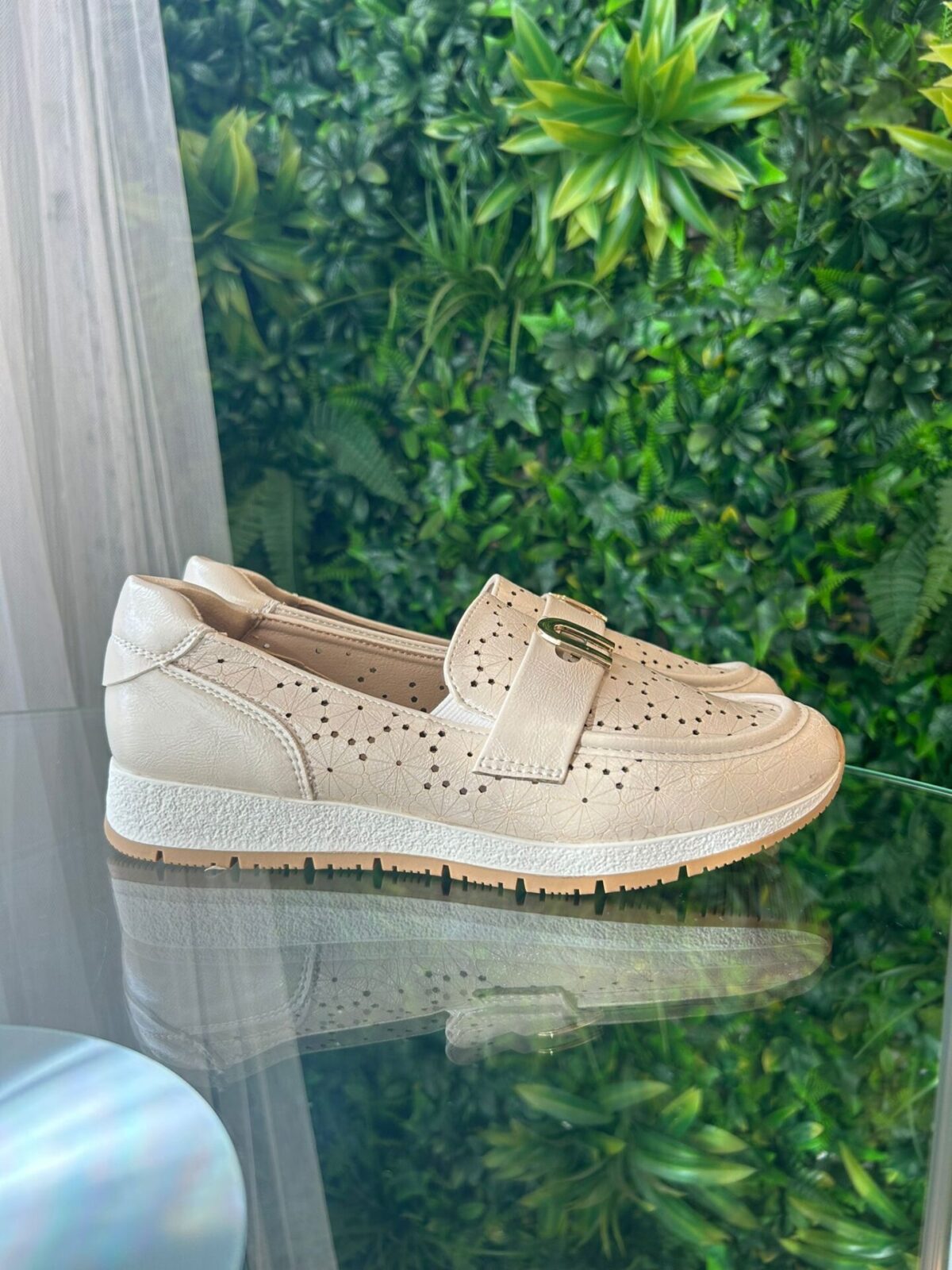 Zapato anita transpirable beige - Imagen 4