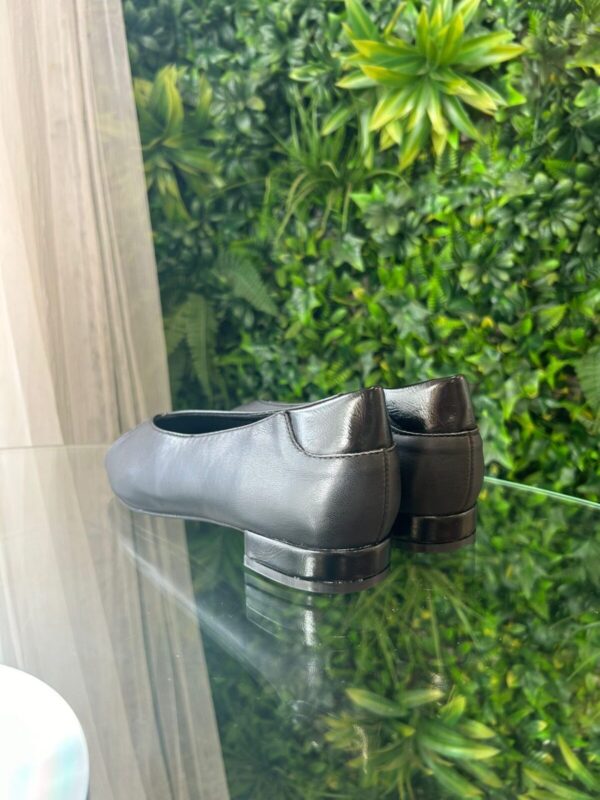 Zapato bicolor pico negro - Imagen 5