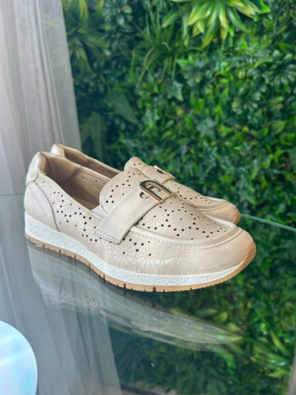 Zapato anita transpirable beige - Imagen 3