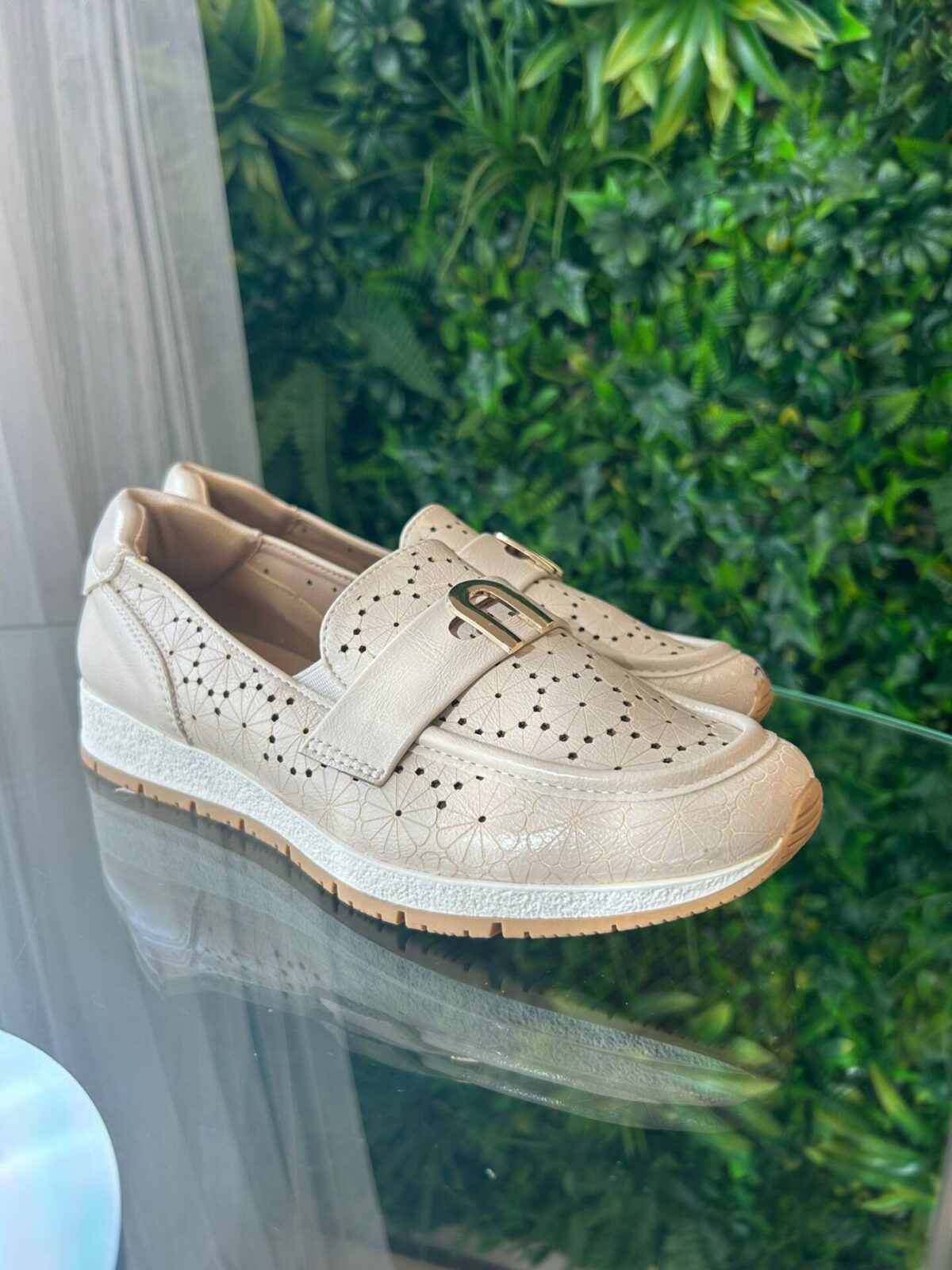 Zapato anita transpirable beige - Imagen 3