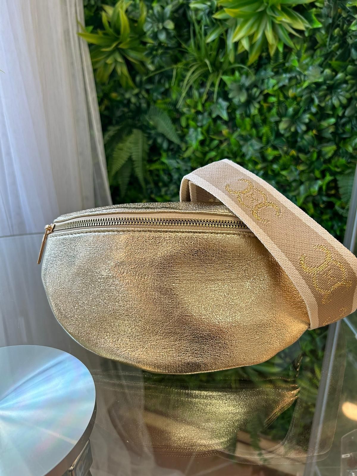 Bolso riñonera metalizada - Imagen 3