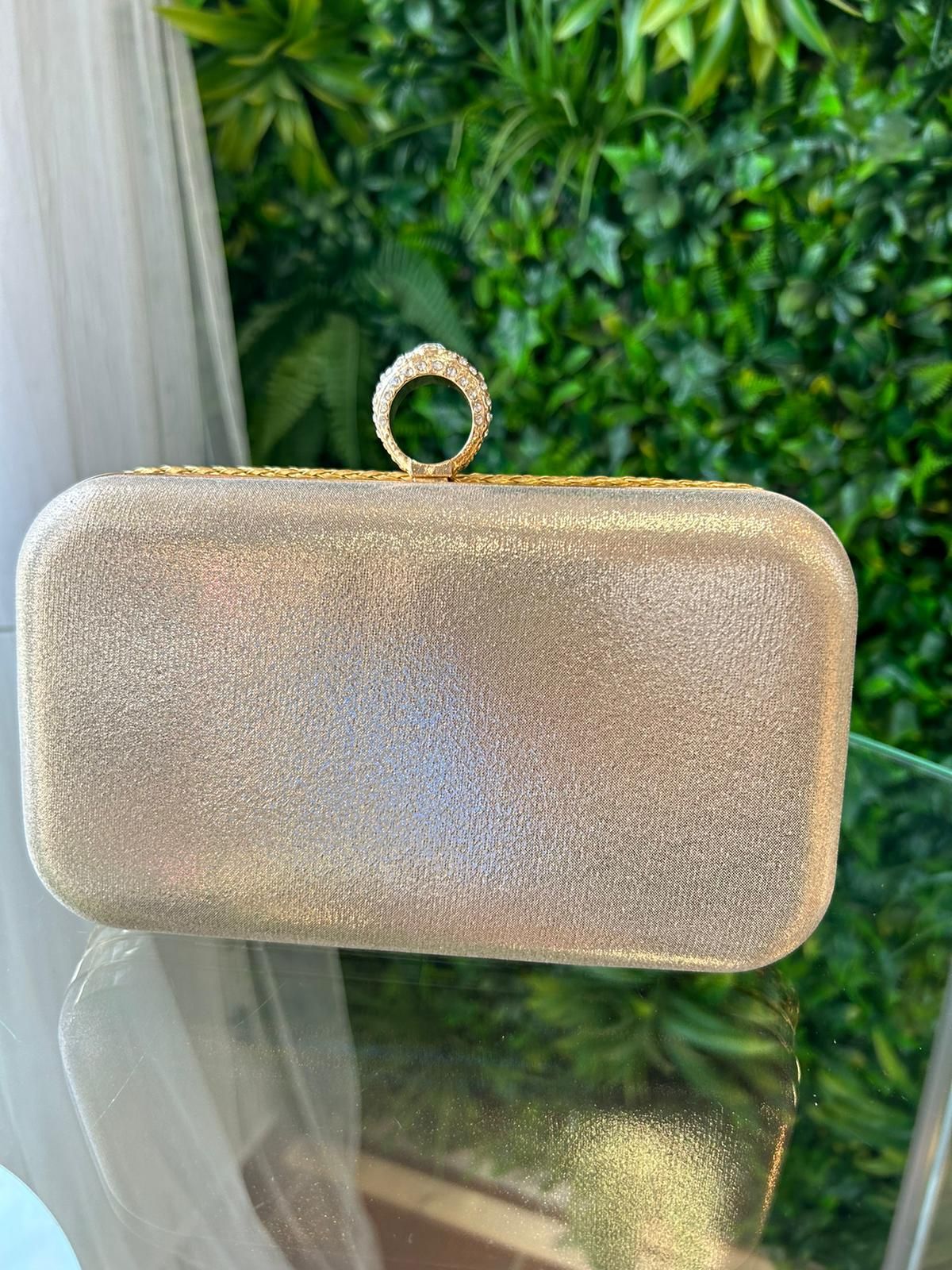 Bolso fiesta mano anillo - Imagen 4