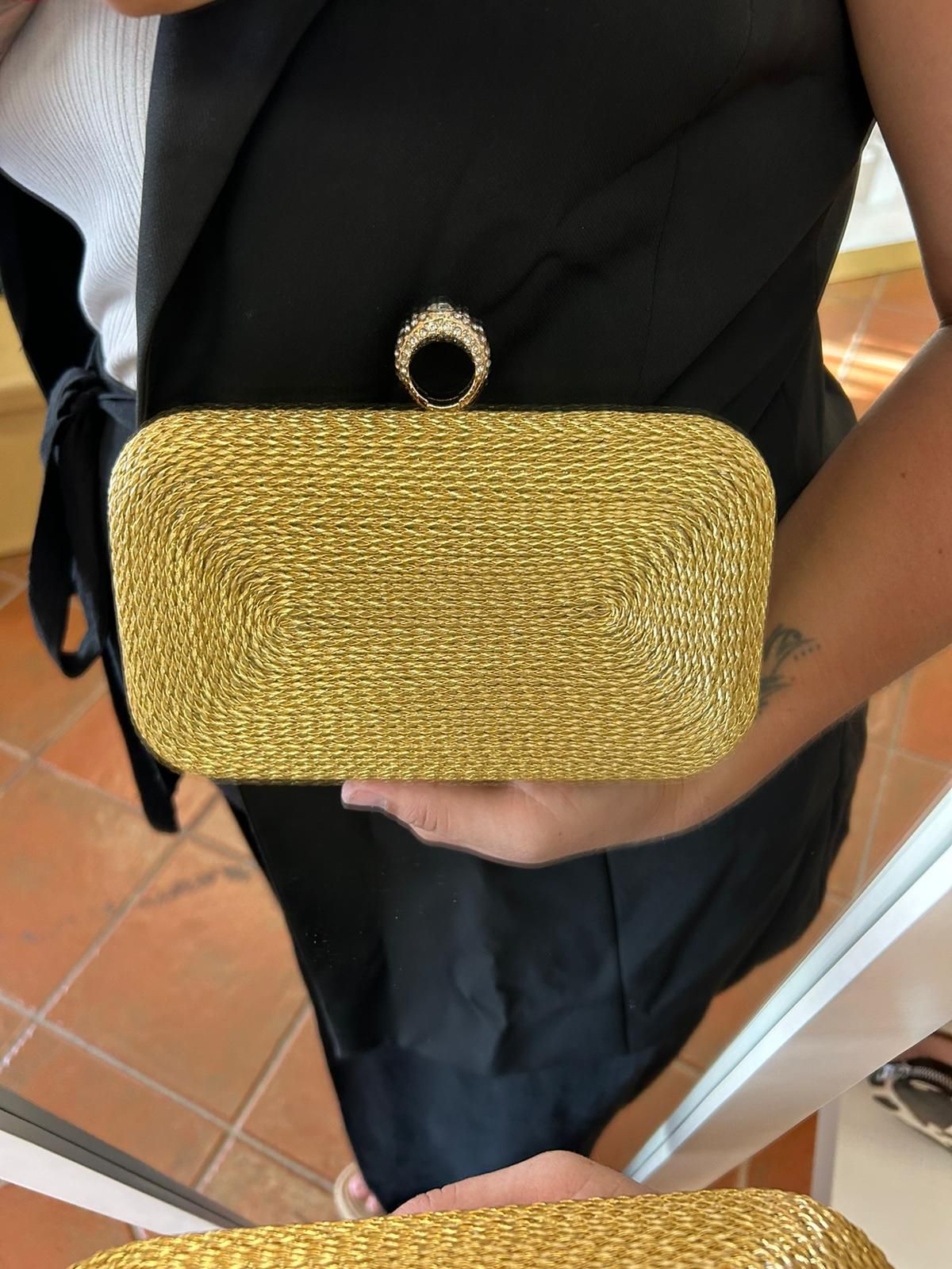 Bolso fiesta mano anillo - Imagen 5