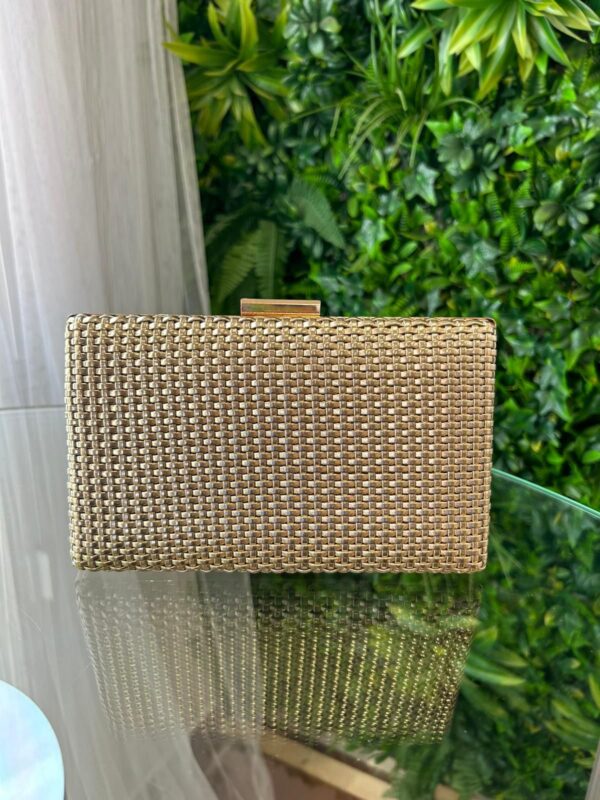 Bolso fiesta entrelazado