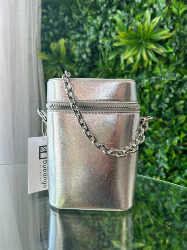 Bolso estuche metalizado