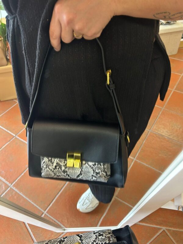 Bolso animal print serpiente - Imagen 7
