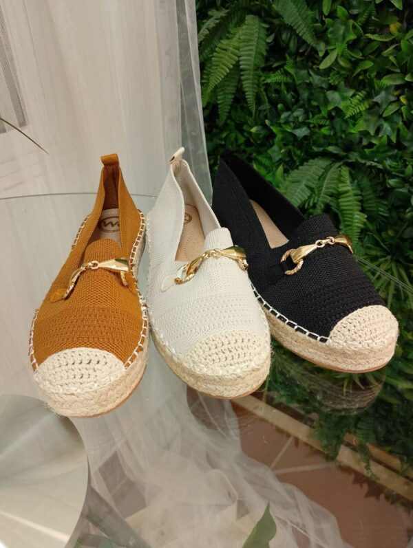 Alpargata cadena beige - Imagen 6