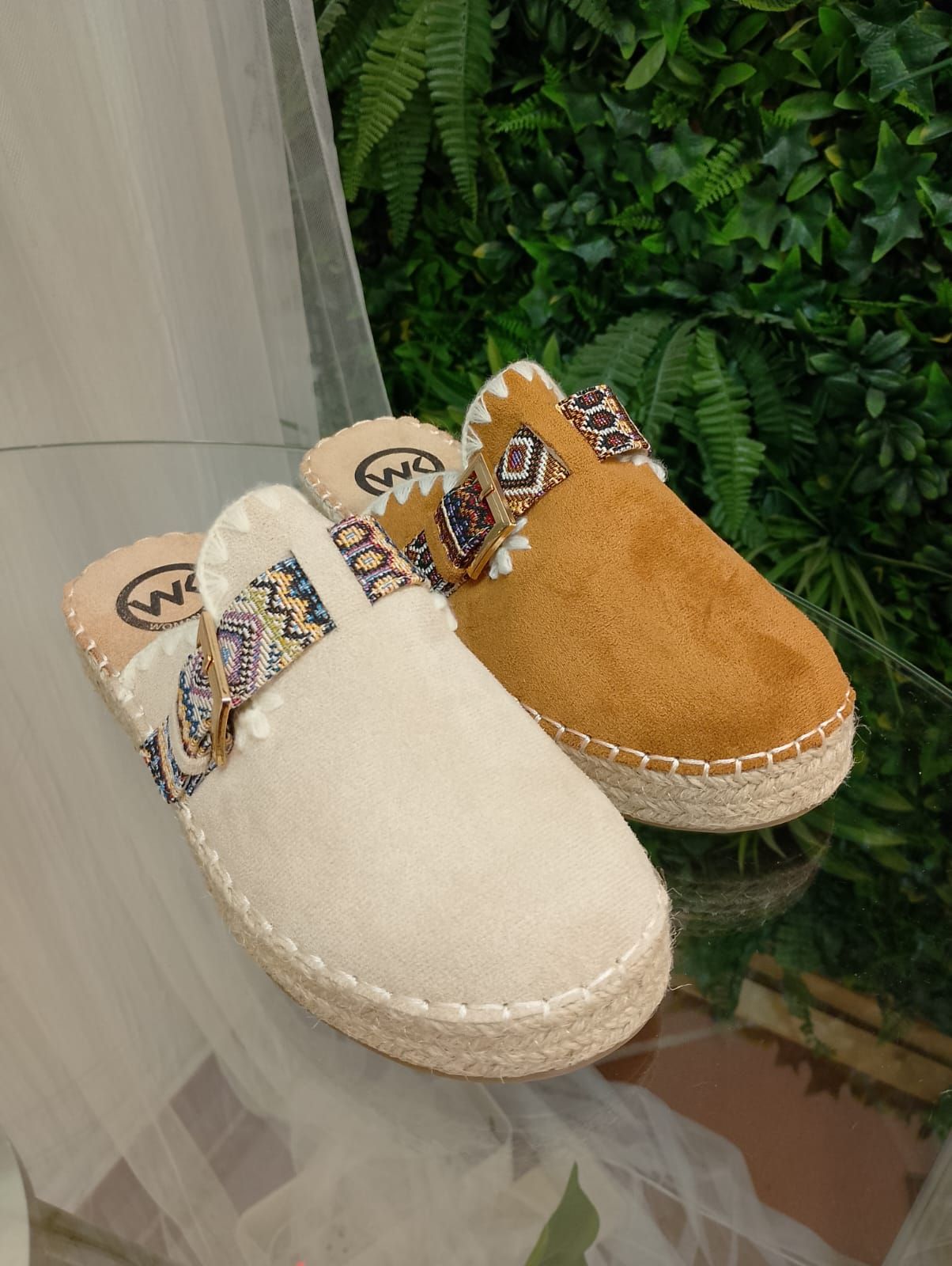 Zueco margarita camel - Imagen 7