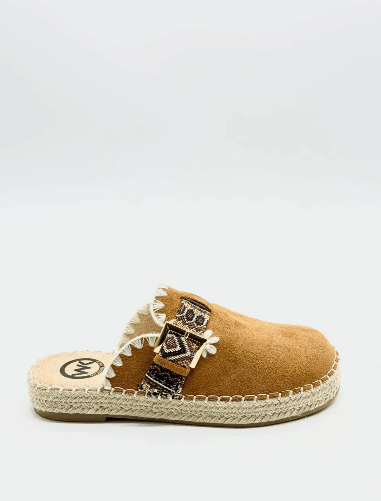 Zueco margarita camel