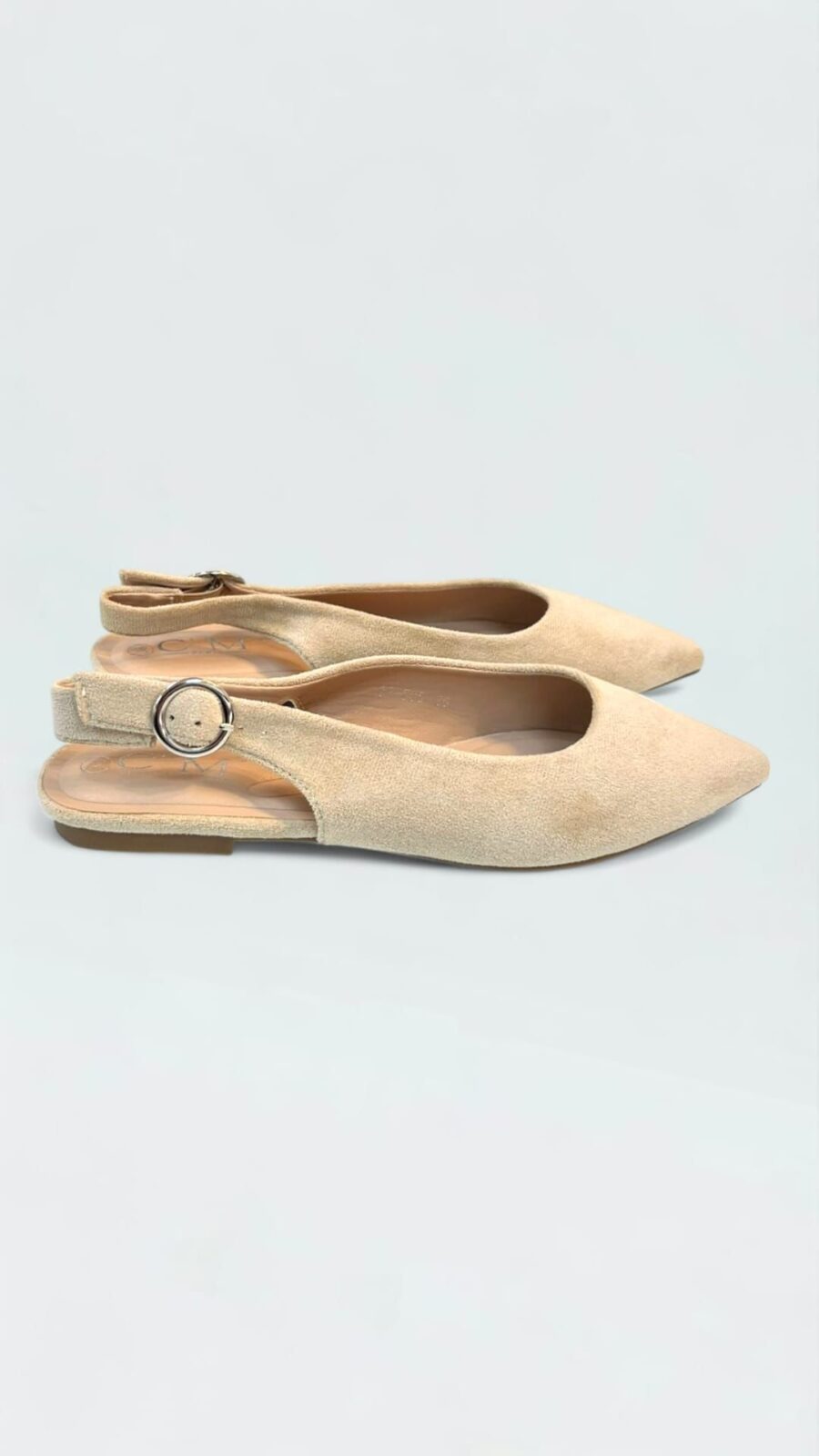 Zapato plano basic desta. beige - Imagen 3