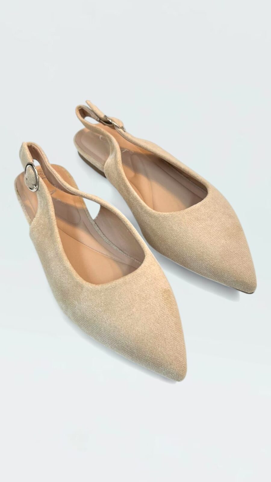 Zapato plano basic desta. beige